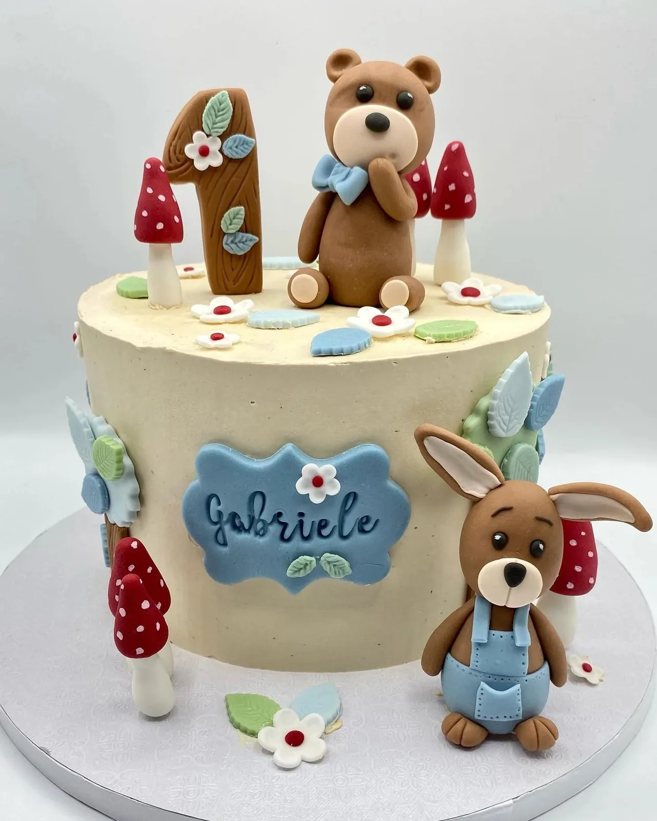 Torta decorata per compleanno di bambini